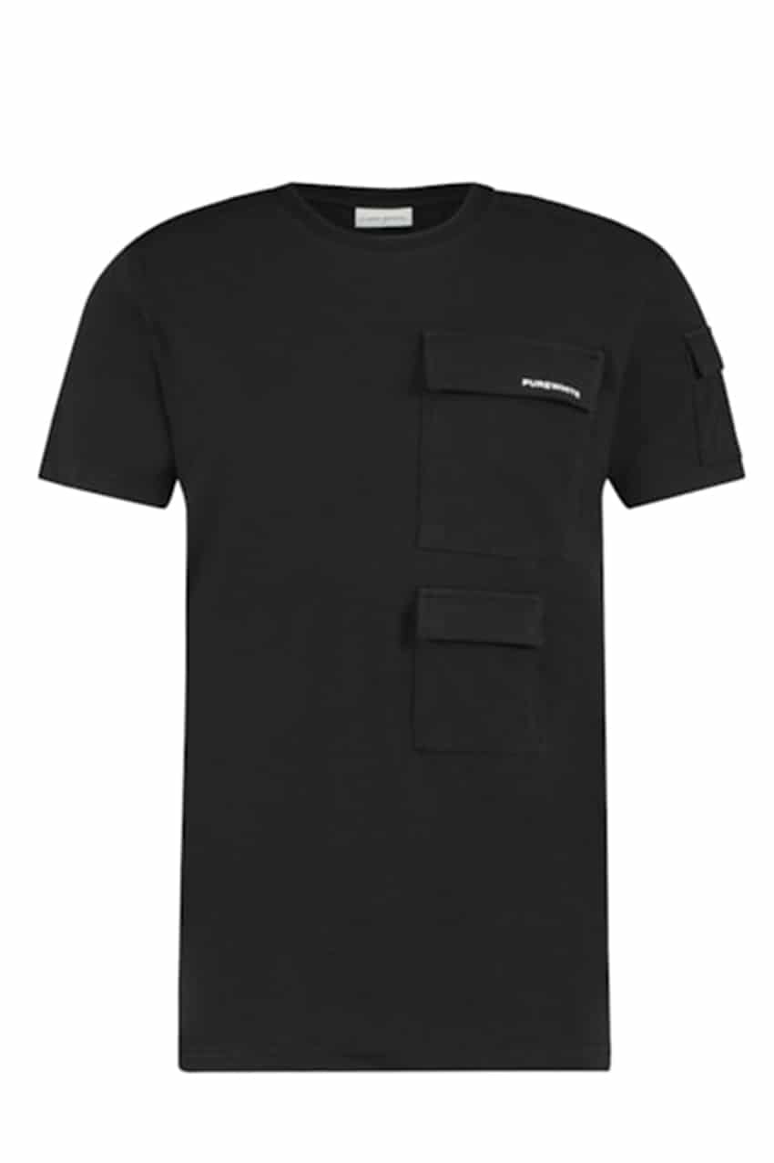 Purewhite T-Shirt Black