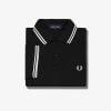 Fred Perry Polo Twin Tipped Black