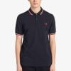 Fred Perry Twin Tipped Polo Navy