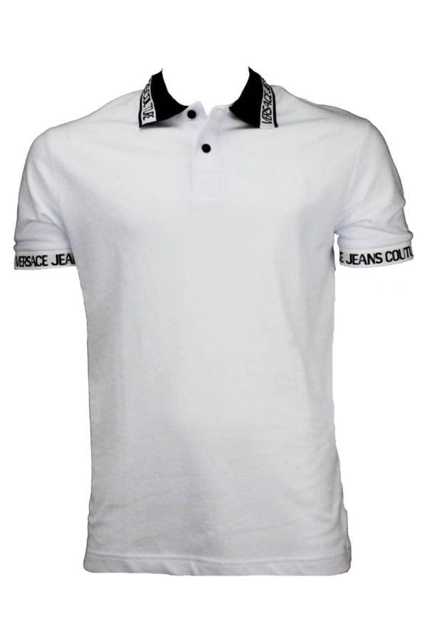 Versace Couture Jeans Polo White