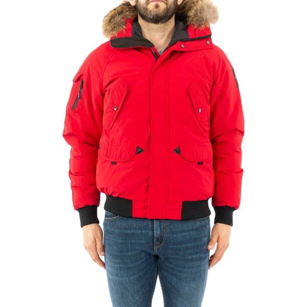 Helvetica Anchorage Jacket Red