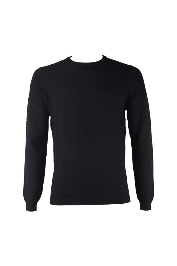 Antony Morato Sweater Slimflit Viscose Black