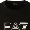 Armani EA7 Jersey T-Shirt With Logo Black