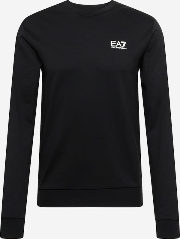 Armani EA7 Sweatshirt With Logo Black