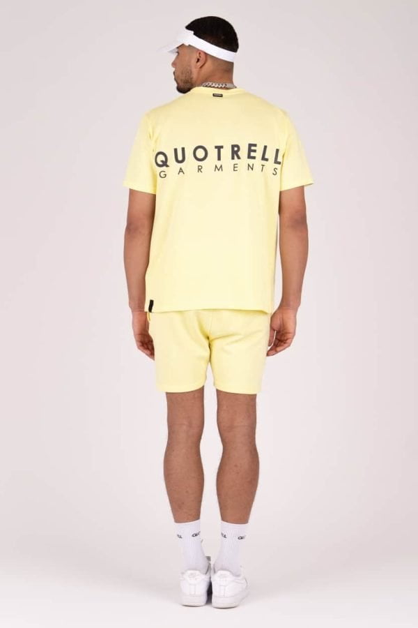 Quotrell Fusa T-Shirt Lemon / Grey