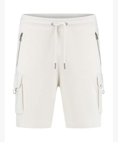 Purewhite Fine Twill Shorts Off White