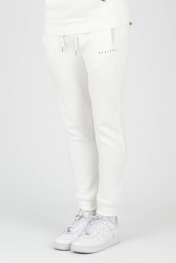 Quotrell Fusa Pants Off White / Grey