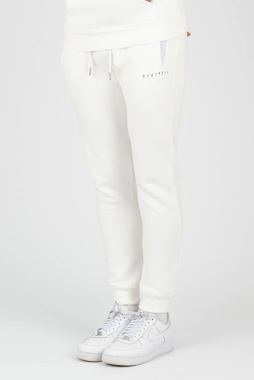 Quotrell Fusa Pants Off White / Grey