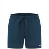 Purewhite Swimshort With Straps Navy