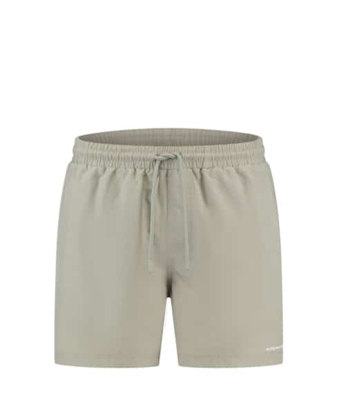 Purewhite Swimshort With Straps Sand