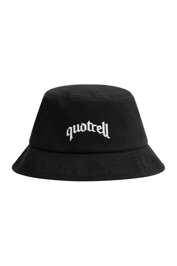 Quotrell Wing Bucket Hat Black