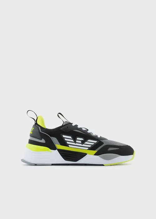 Armani EA7 Ace Runner Sneakers Black/Yellow