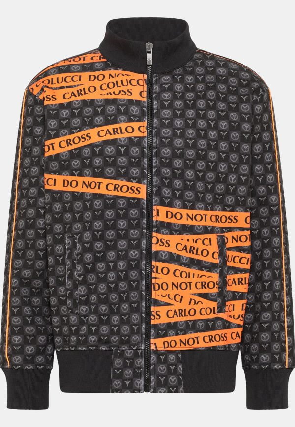 Carlo Colucci Sweat Jacket C5608 Monogram
