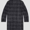 Antony Morato Coat Wool Blend Black