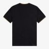 Fred Perry Twin Tipped T-Shirt Black/Shaded Stone