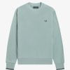 Fred Perry Crew Neck sweatshirt Silver Blue