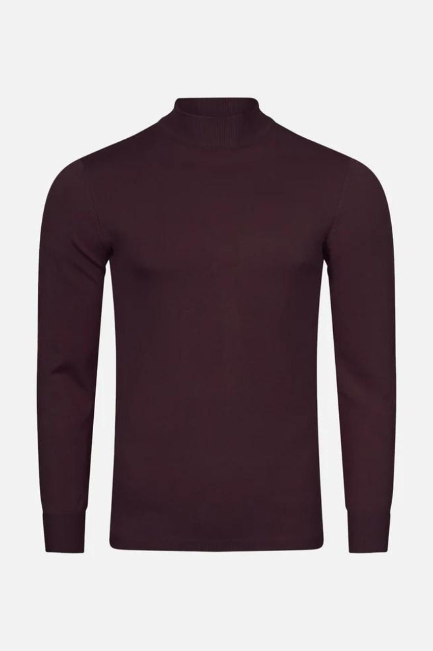 Radical Lucio Knit Sweater Burgundy