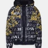 Versace Jeans Couture Puffer Jacket Couture Revers Black