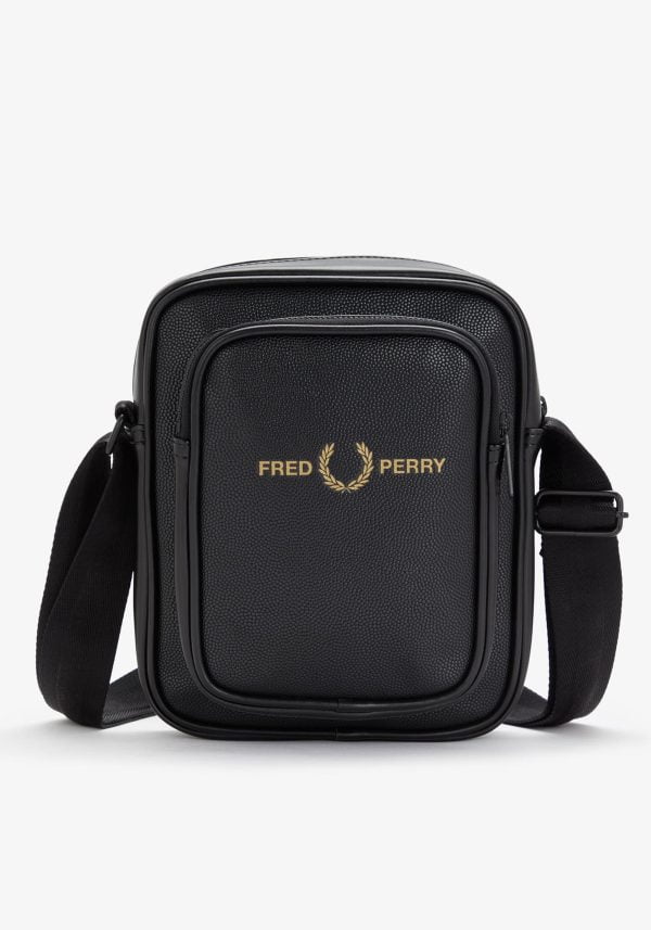 Fred Perry Scotch Grain PU Side Bag