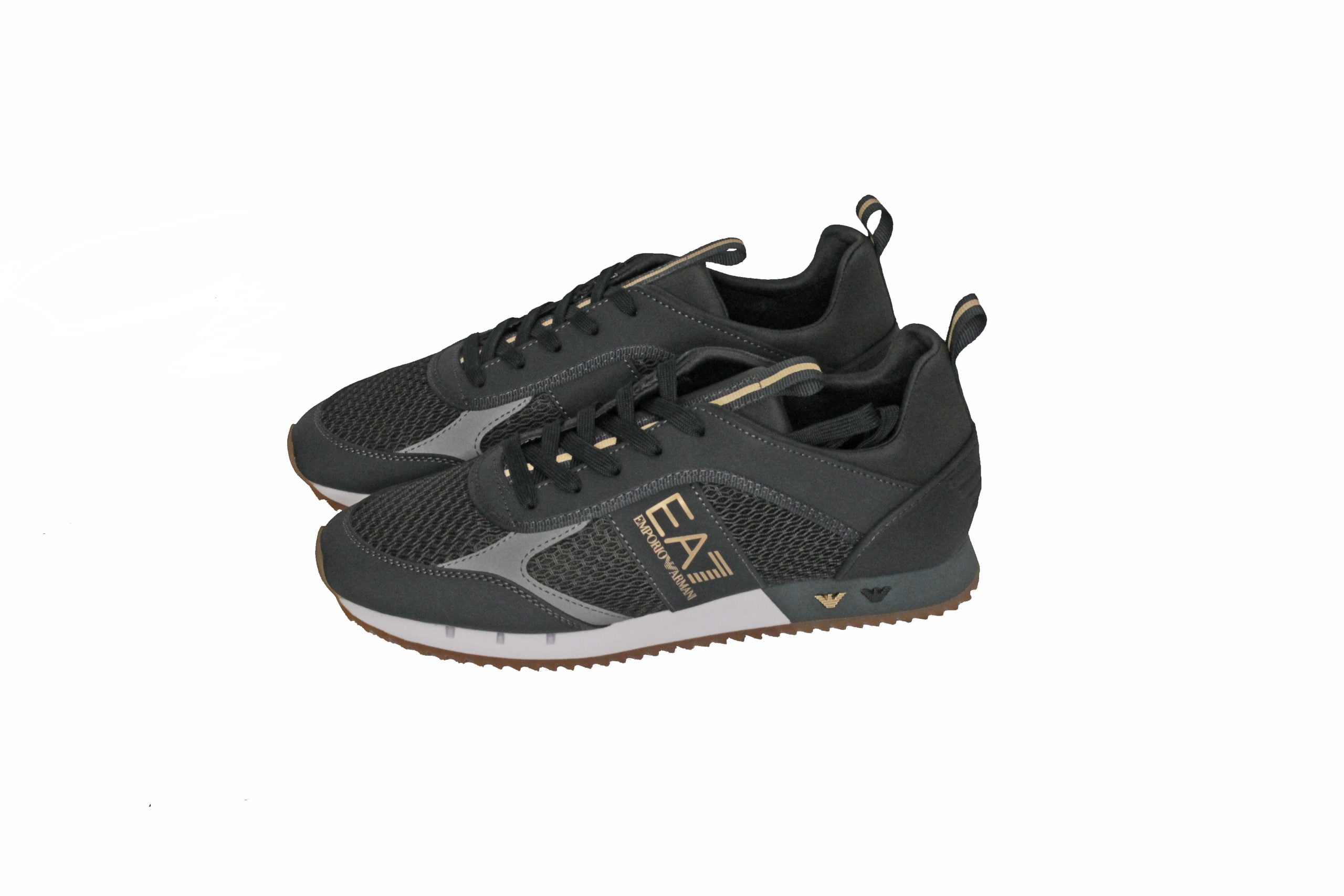 Armani EA7 Training Sneakers Scarab And Gold