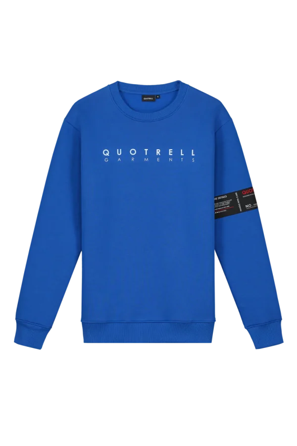 Quotrell Aruba Crewneck Cobalt Blue/White