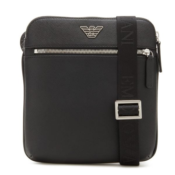 Emporio Armani Flat Messenger Bag Black Y4M185 Y138E