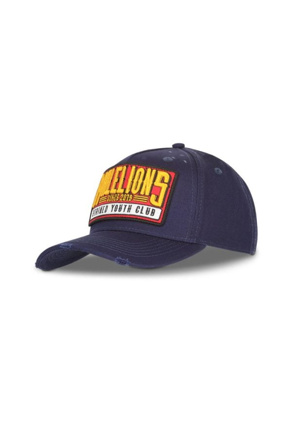 Malelions A1-PS23-01-314 Baseball Patch Cap Navy