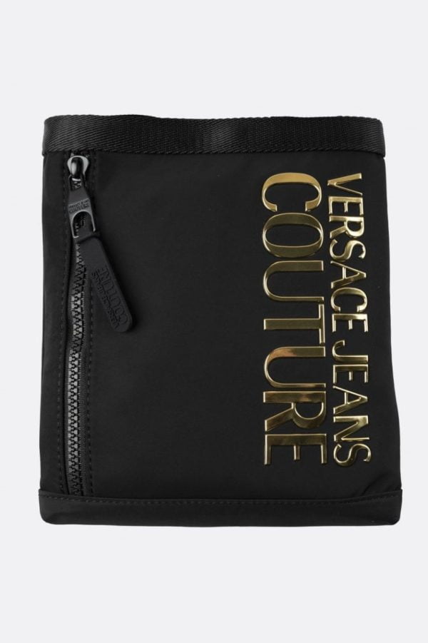Versace Jeans Couture Bag Range Iconic Logo Black/Gold