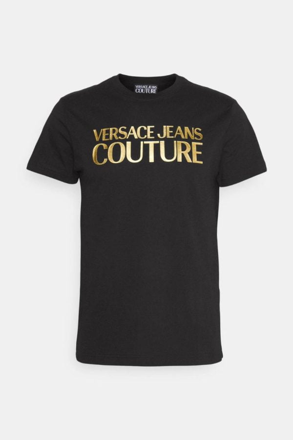Versace Jeans Couture T-Shirt Logo Foil Black