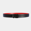 XPLCT Studios XPL-2208-21 Brand Belt Black/Red
