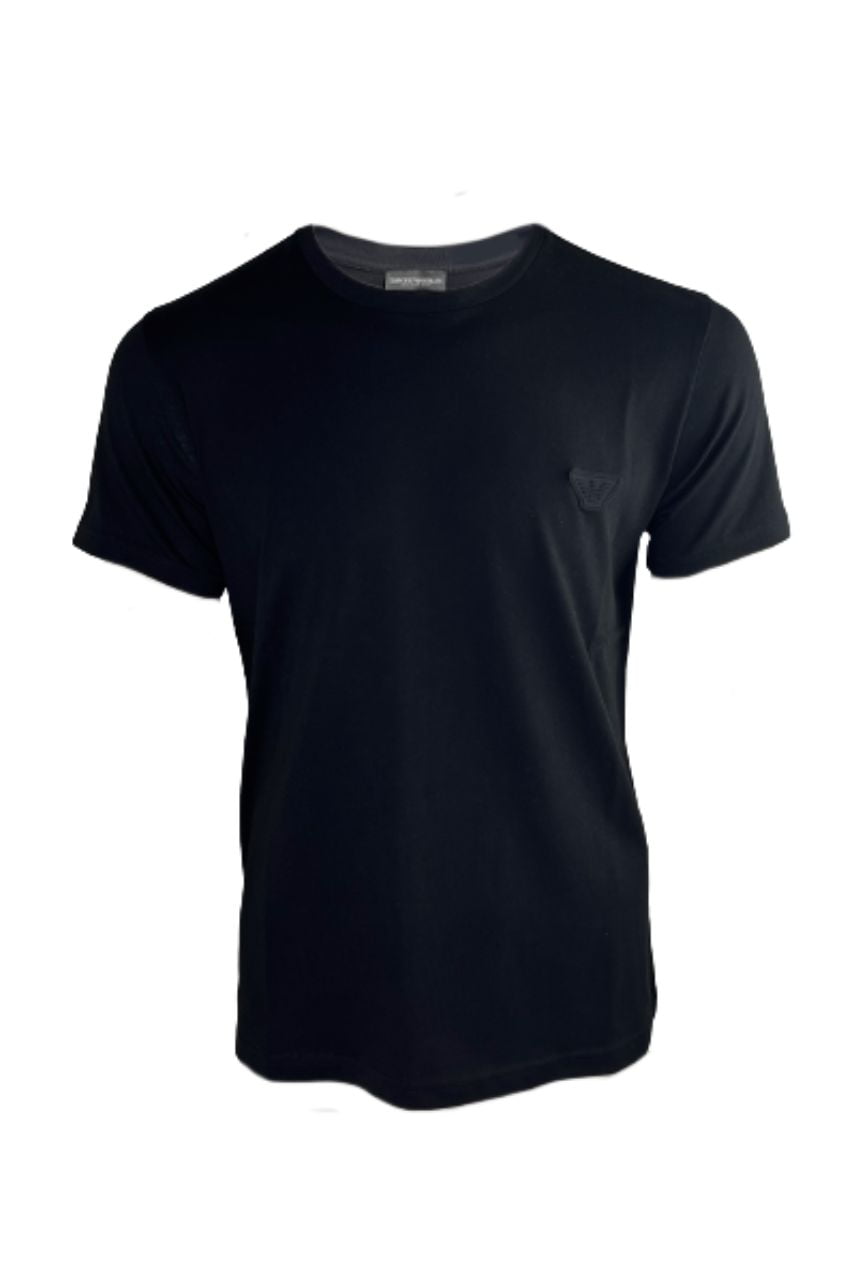 Armani EA7 Jersey T-Shirt Beachwear Black