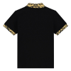 Versace Jeans Couture Baroque Polo Black/Gold