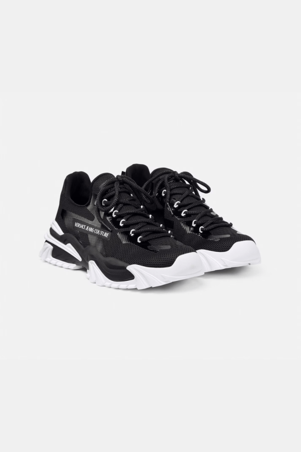 Versace Jeans Couture Trail Track Trainers Black