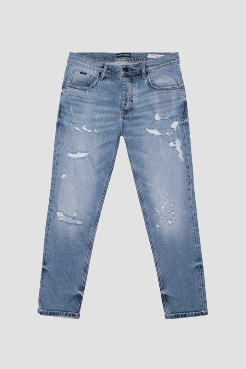 Antony Morato “Argon” Slim Fit Ankle-Length Jeans Blue