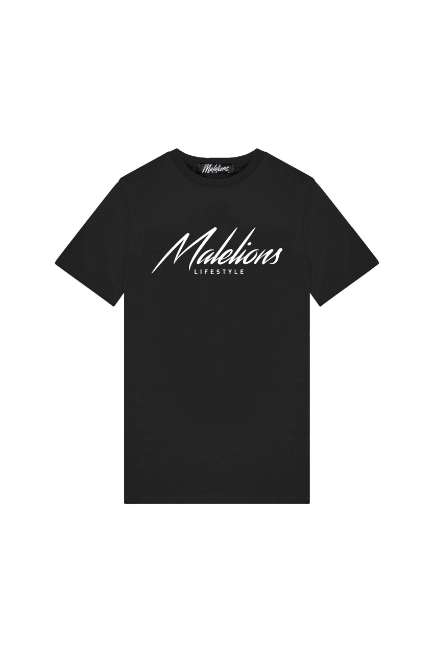 Malelions M2-SS23-09-900 Lifestye T-Shirt Black