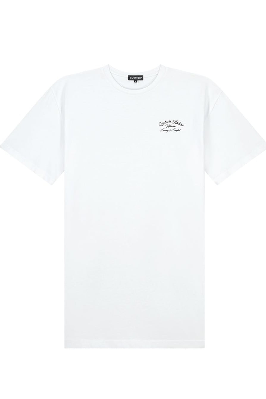 Quotrell Atelier Milano T-Shirt White / Black