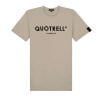 Quotrell TH99445 T-Shirt Basic Garments Taupe/Black