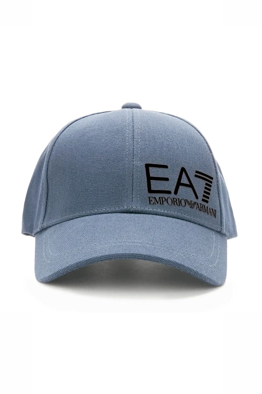 EA7 247088-CC010 Unisex Woven Baseball Hat Dark Blue/Black