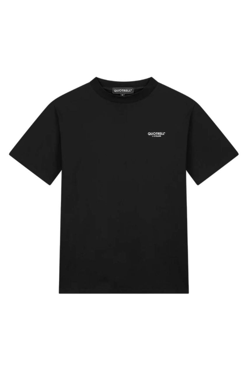 Quotrell L'Atelier Basic T-Shirt Black/White