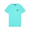 Malelions M3-SS23-29 Men 3D Graphic T-Shirt Turquoise/Black