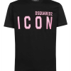 Dsquared2 Icon Cool T-Shirt Black/Pink
