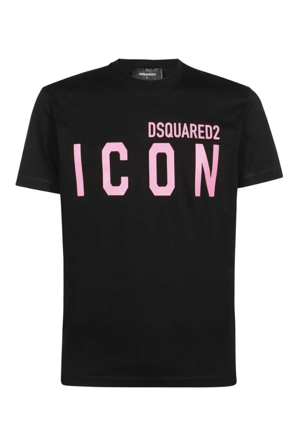 Dsquared2 Icon Cool T-Shirt Black/Pink