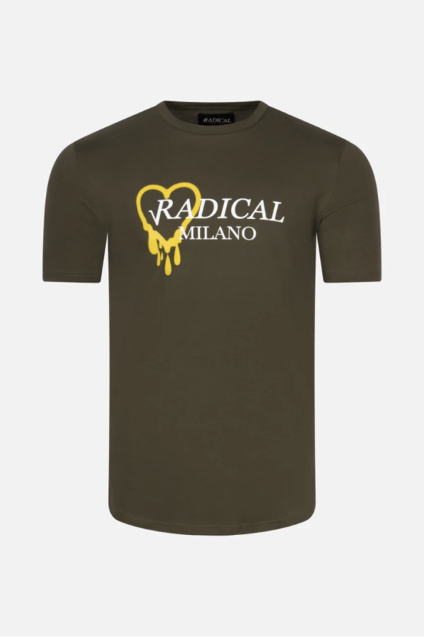 Radical T-Shirt Lucio Milano Army Green