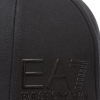 EA7 247088-CC010 Unisex Woven Baseball Hat Black/Black