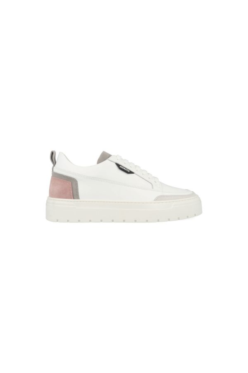 Antony Morato “Flint Powder” Low-Top Sneakers With Leather Details