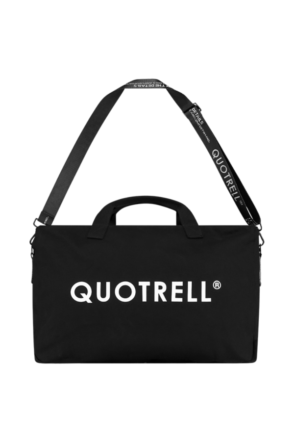 Quotrell Tote Bag Black/White
