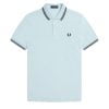 Fred Perry M3600 Shirt Twin Tipped Light Ice