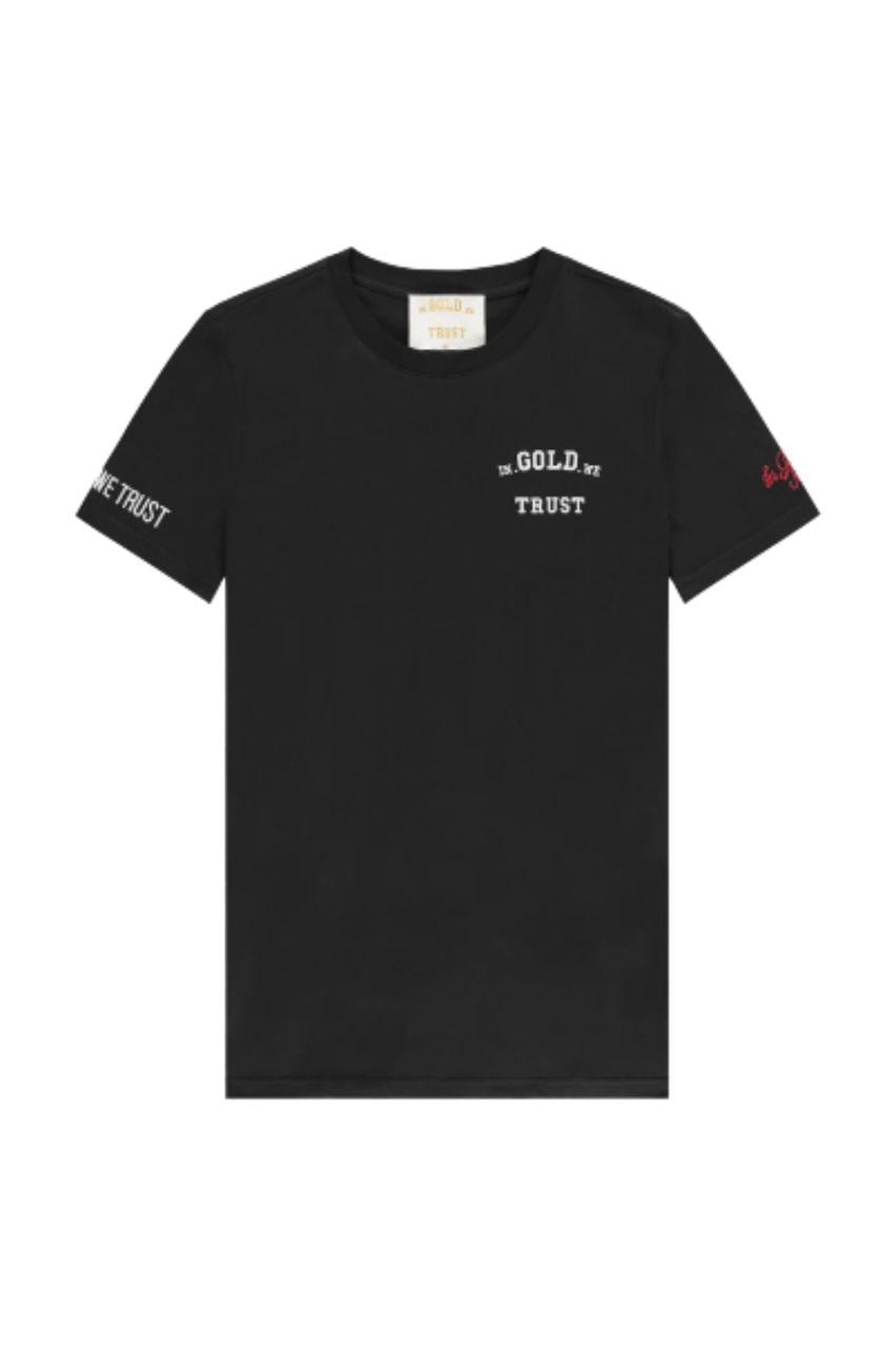 In Gold We Trust The Pusha T-Shirt Jet Black