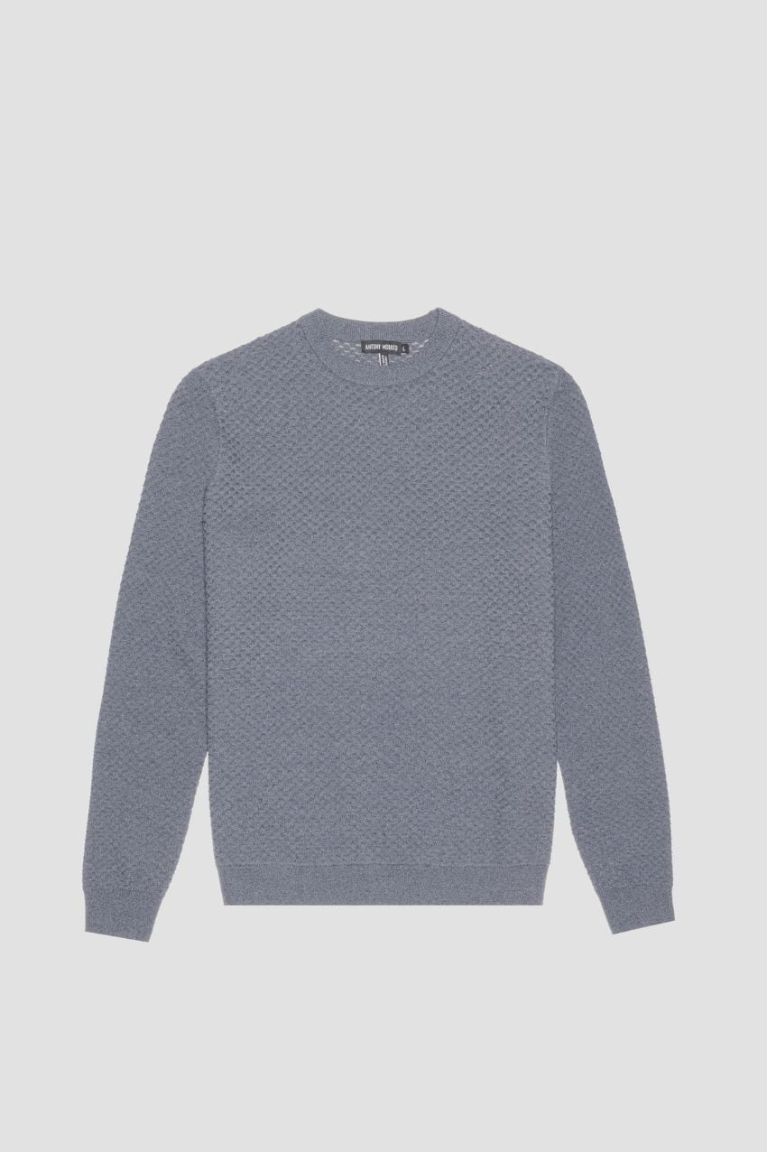 Antony Morato MMSW01360 Sweater Blue Denim