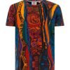 Carlo Colucci C3090 T-Shirt Knit Print Multicolor